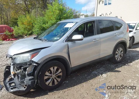 2014 Honda Cr-V Ex-L z USA, uszkodzony, nr VIN 2HKRM4H70EH635217